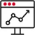 Icon of analytics graph data