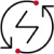 Icon of uninterrupted power supply