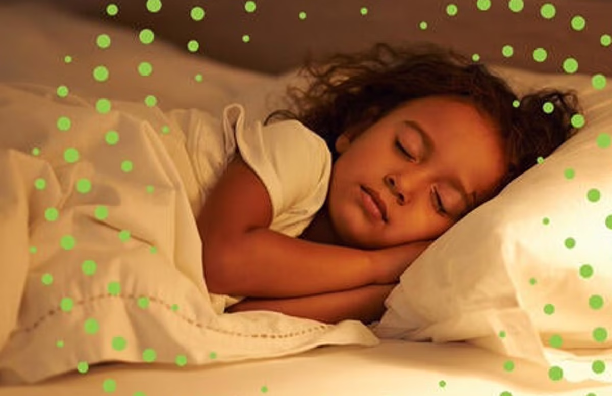 sleeping girl